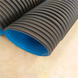 济宁PE国标双壁波纹管断面图及其在喷灌设备生产中的应用